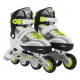 Роликові ковзани SportVida Size 39-42 Grey/Yellow (SV-LG0053)