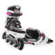 Роликові ковзани SportVida 4 в 1 Size 39-42 Black/White/Pink (SV-LG0063)