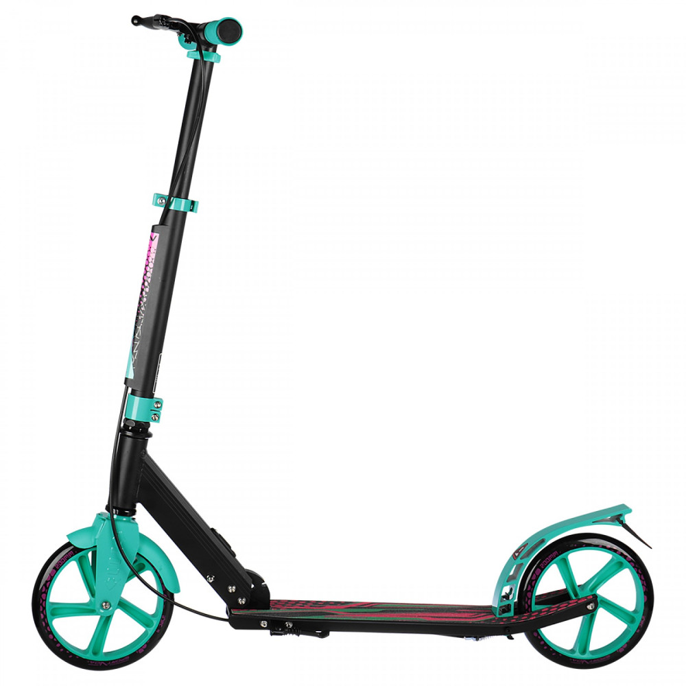 Самокат SportVida PU із ручним тормозом 200 мм SV-MC0002