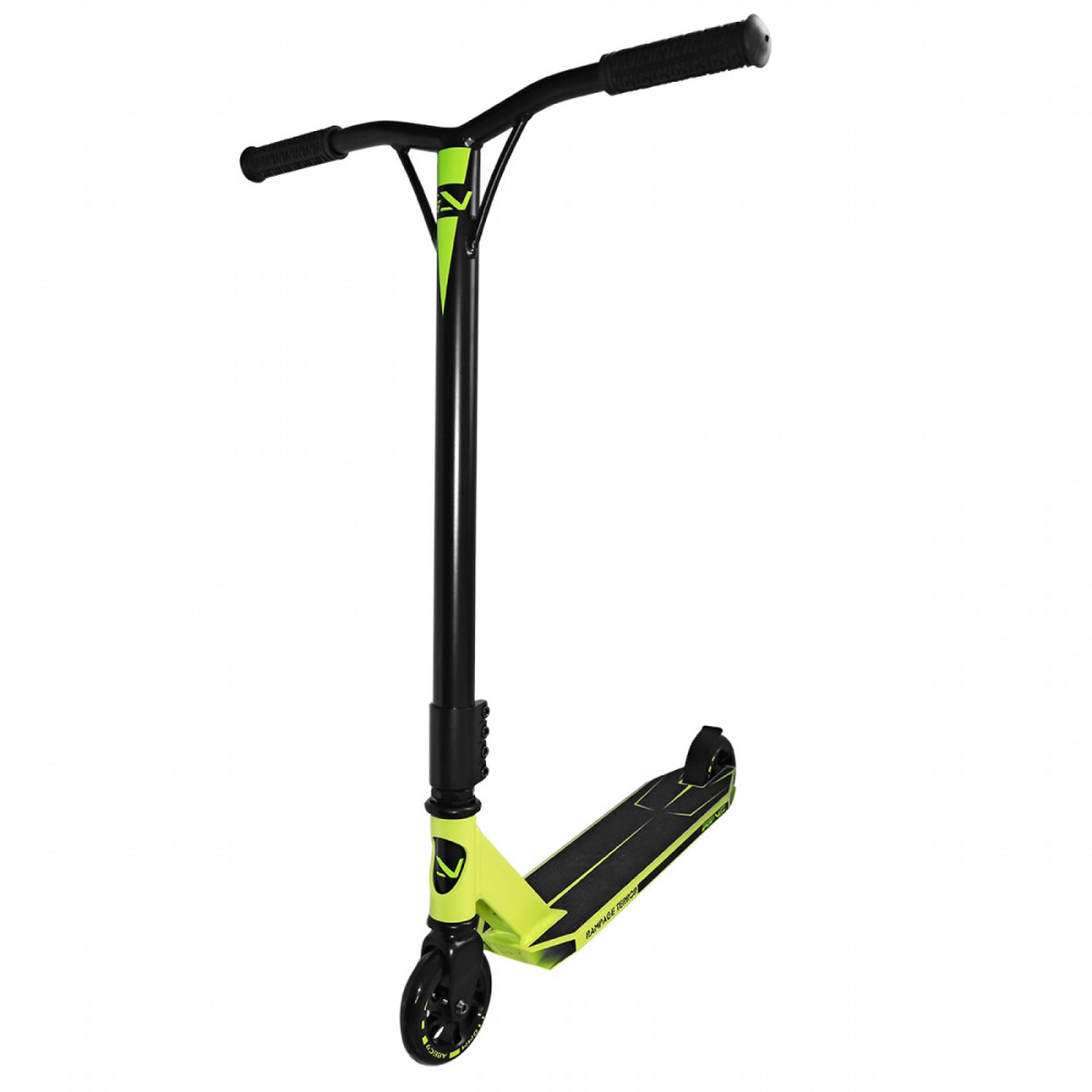Трюковый самокат SportVida Stunt Rampage Terror Black/Green (SV-RT0001)
