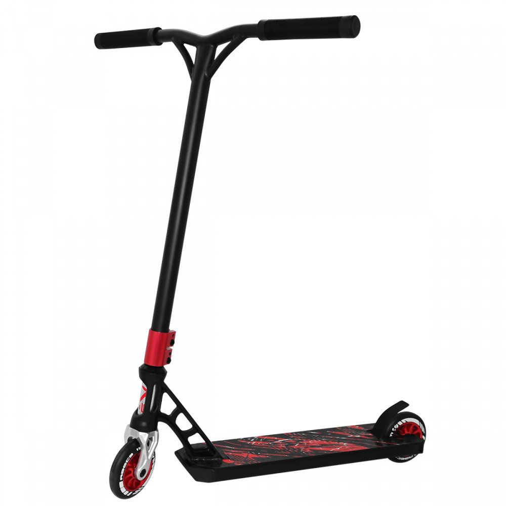 Самокат SportVida з пегами Stunt 110 Pro Black/Red (SV-WO0018)