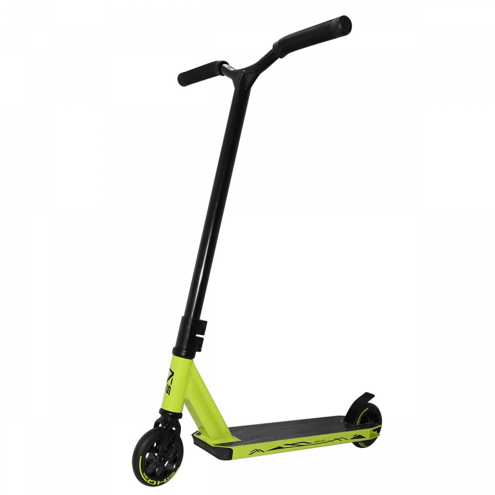 Трюковий самокат SportVida Stunt Hulk 110 Lemon/Black (SV-WO0020)