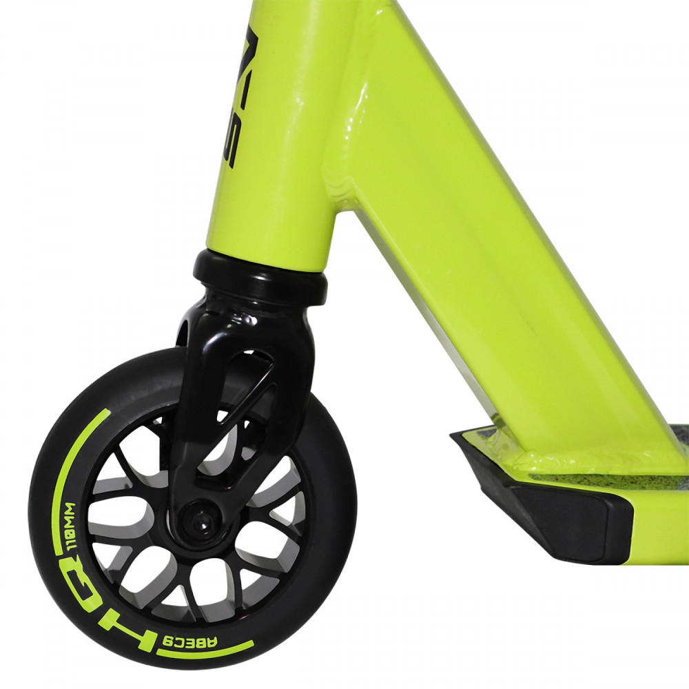 Трюковий самокат SportVida Stunt Hulk 110 Lemon/Black (SV-WO0020)