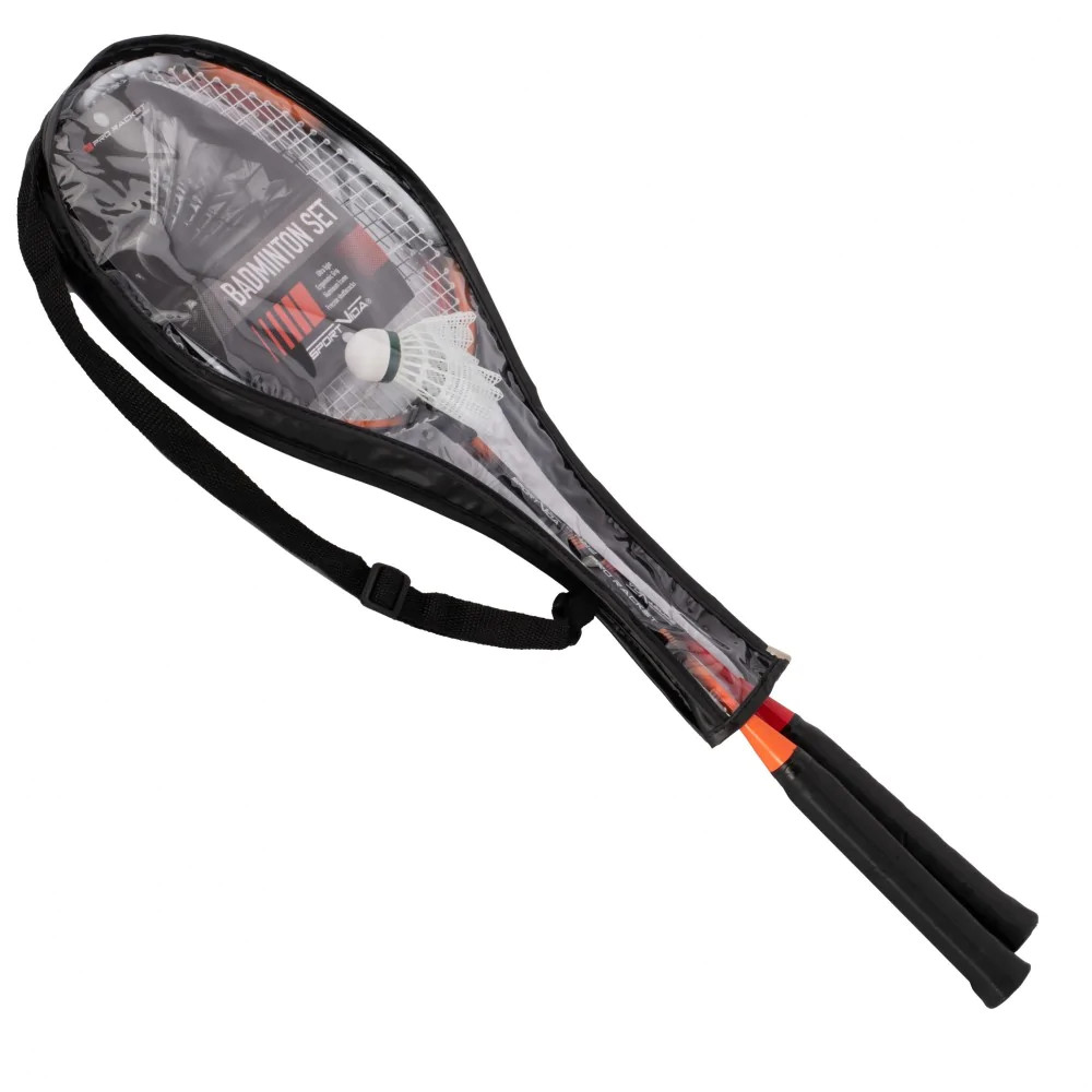 Набір для бадмінтону SportVida Pro 2 шт ракетки + волан (SV-SE0002)