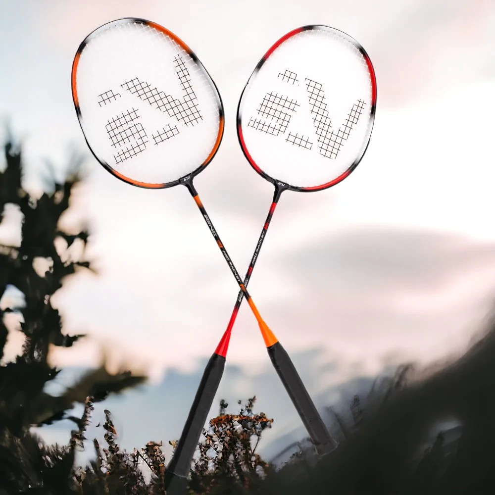 Набір для бадмінтону SportVida Pro 2 шт ракетки + волан (SV-SE0002)