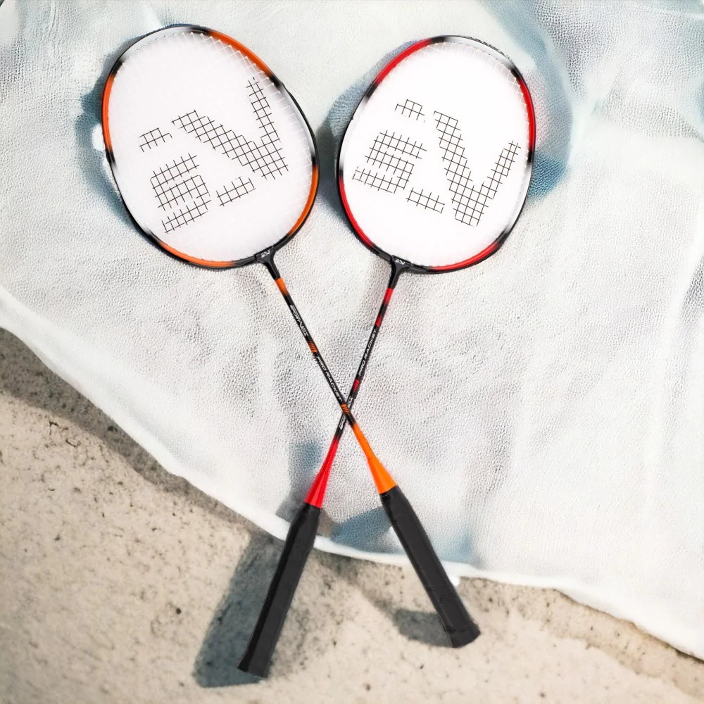Набір для бадмінтону SportVida Pro 2 шт ракетки + волан (SV-SE0002)