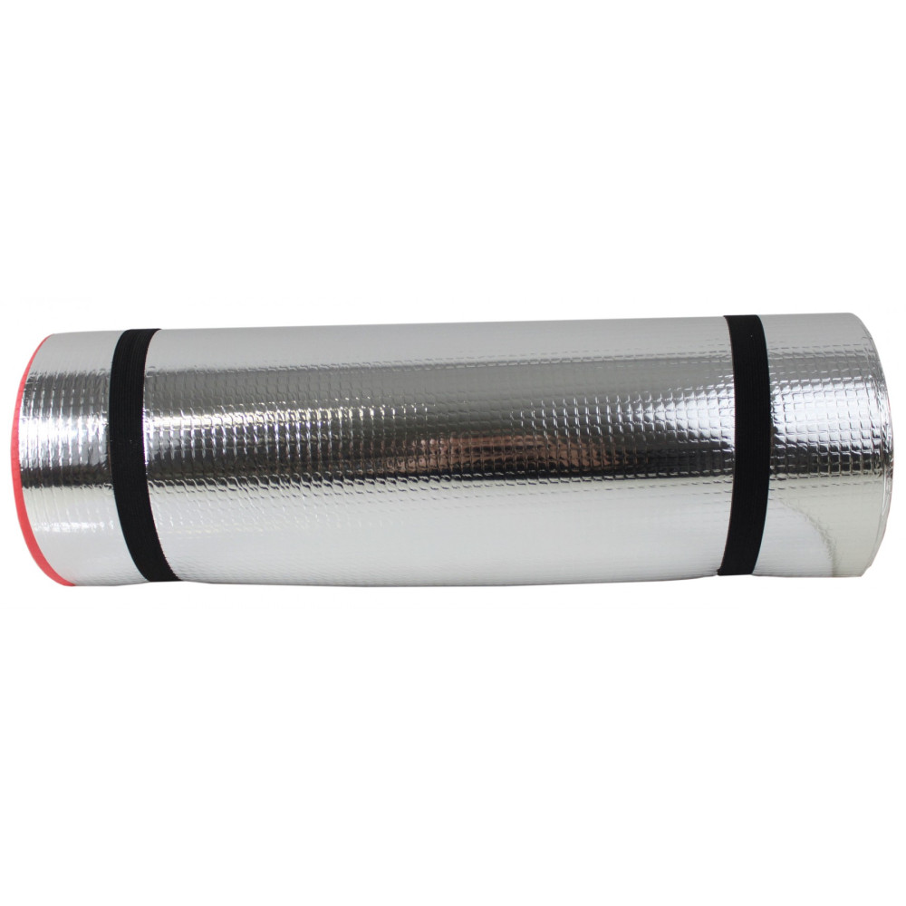 Коврик туристичний (каремат) SportVida Alu EVA 1 см Red SV-EZ0004
