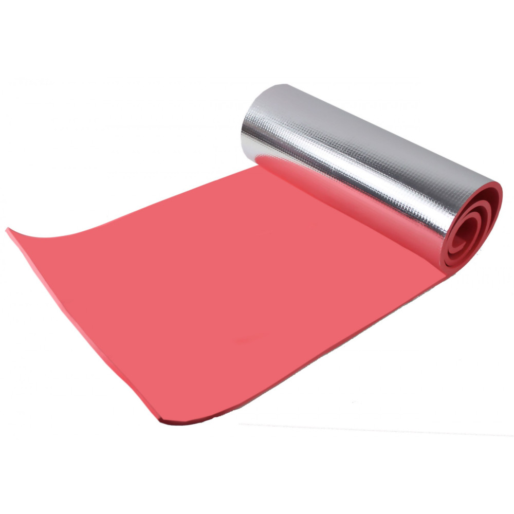 Коврик туристичний (каремат) SportVida Alu EVA 1 см Red SV-EZ0004