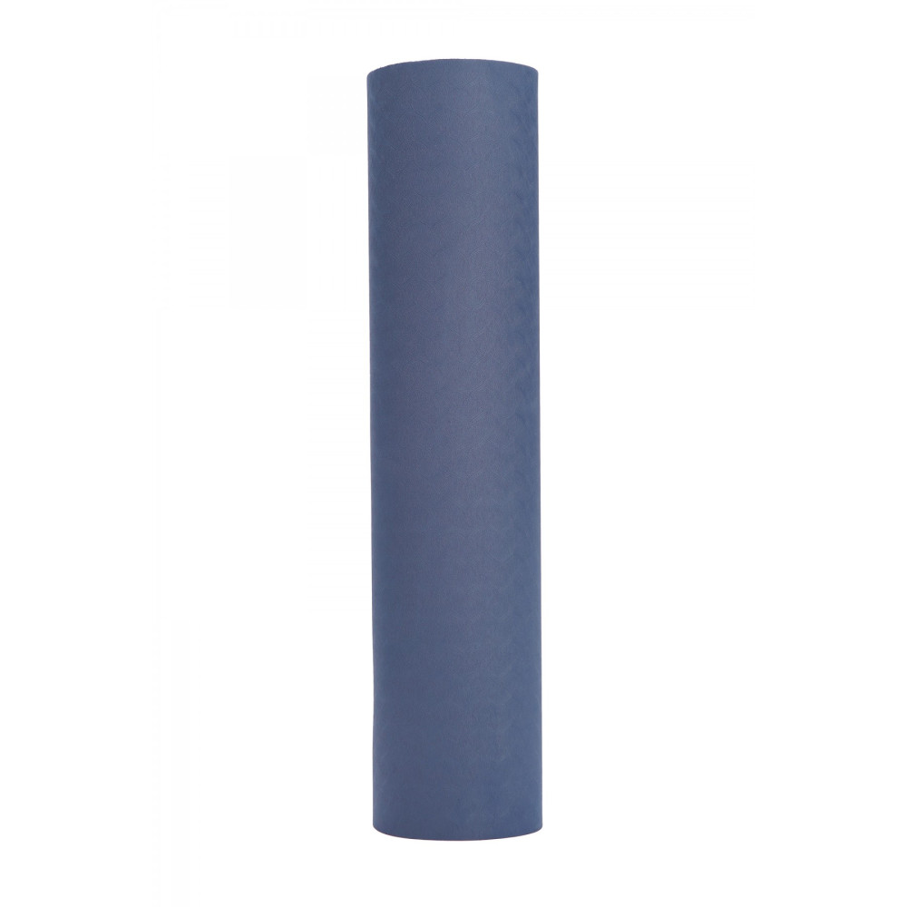 Килимок (мат) спортивний SportVida TPE 183 x 61 x 1 см для йоги та фітнесу SV-EZ0063 Blue/Sky Blue