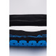 Килимок акупунктурний SportVida Аплікатор Кузнєцова з валиком 66 x 40 см Black/Blue (SV-HK0407)