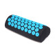 Килимок акупунктурний SportVida Аплікатор Кузнєцова з валиком 66 x 40 см Black/Blue (SV-HK0407)