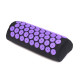 Килимок акупунктурний SportVida Аплікатор Кузнєцова з валиком 66 x 40 см Black/Violet (SV-HK0408)