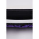Килимок акупунктурний SportVida Аплікатор Кузнєцова з валиком 66 x 40 см Black/Violet (SV-HK0408)