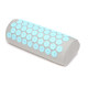 Килимок акупунктурний SportVida Аплікатор Кузнєцова з валиком 130 x 50 см Grey/Sky Blue (SV-HK0410)