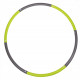 Обруч масажний SportVida Hula Hoop 90 см SV-HK0214 Grey/Green