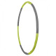 Обруч масажний SportVida Hula Hoop 100 см 1.2 кг SV-HK0339 Grey/Green