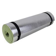 Коврик туристичний (каремат) SportVida Alu EVA 1 см Dark Green SV-EZ0005