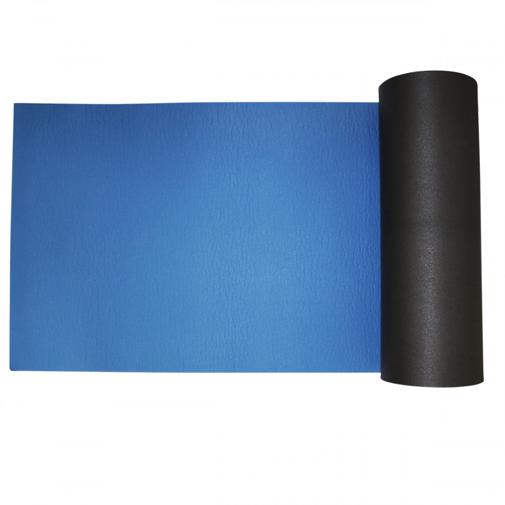 Коврик туристичний (каремат) SportVida XPE 1 см Black/Blue SV-EZ0008