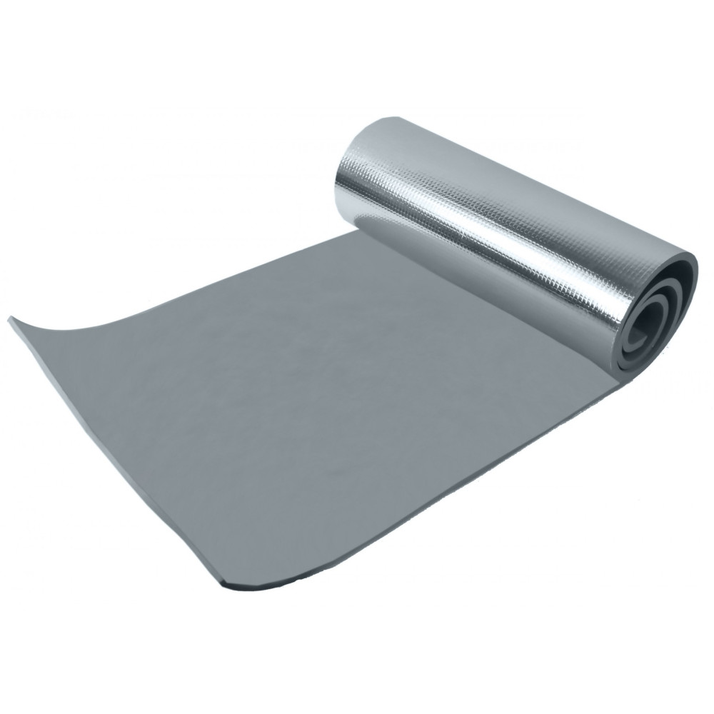 Коврик туристичний (каремат) SportVida Alu EVA 1 см Grey SV-EZ0009