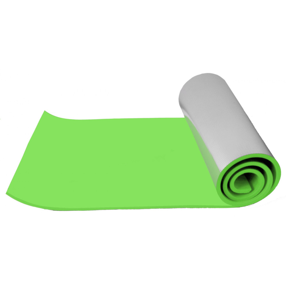 Коврик туристичний (каремат) SportVida Alu EVA 1 см Green SV-EZ0010