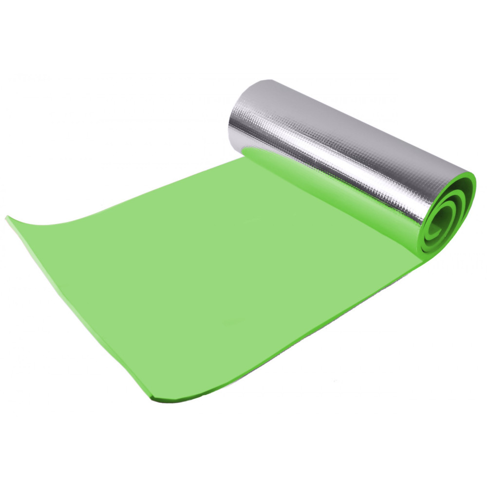 Коврик туристичний (каремат) SportVida Alu EVA 1 см Green SV-EZ0010