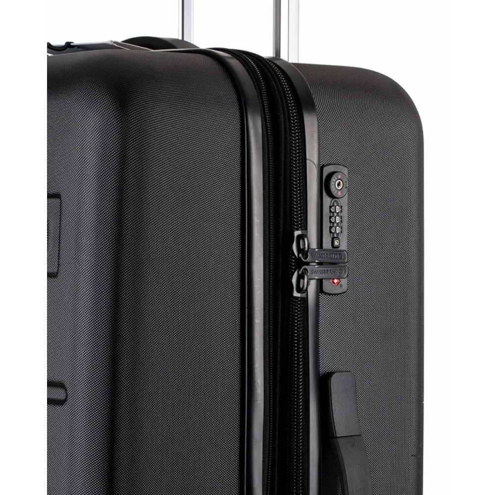 Чемодан Swissbrand Berlin (M) Black (SWB_LHBER001M) (DAS301485)