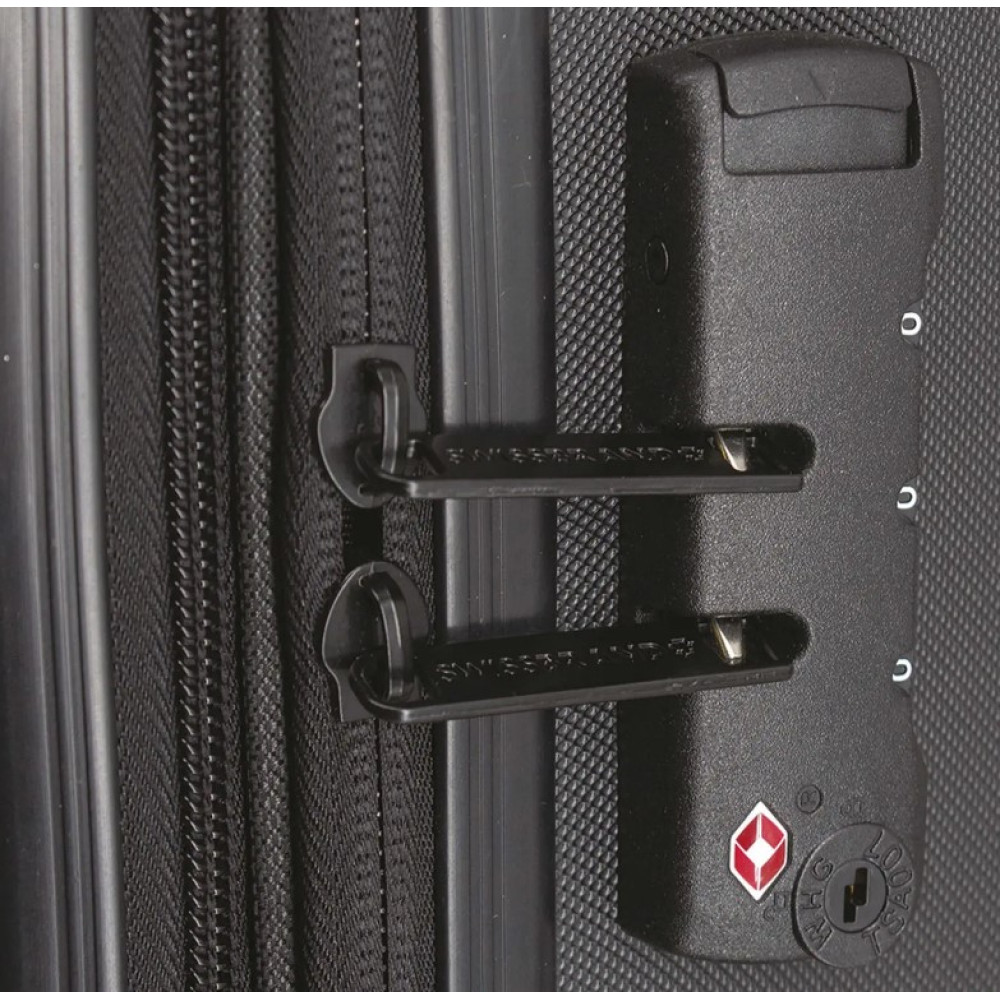 Валіза Swissbrand Brunei (M) Black (SWB_LHBRU001M) (DAS301864)