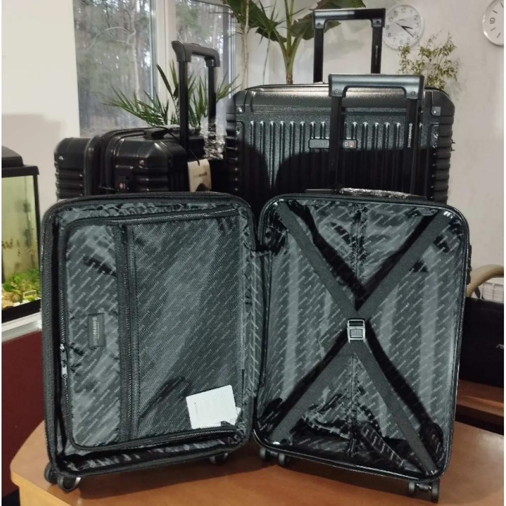 Валіза Swissbrand Paris (S) Black (SWB_LHPAR001S) (DAS301888)
