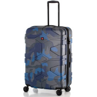 Чемодан Swissbrand Drone 2.0 (M) Camo Blue (SWB_LHDRO601M) (DAS302344)