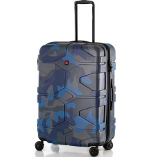 Валіза Swissbrand Drone 2.0 (L) Camo Blue (SWB_LHDRO601L) (DAS302345)