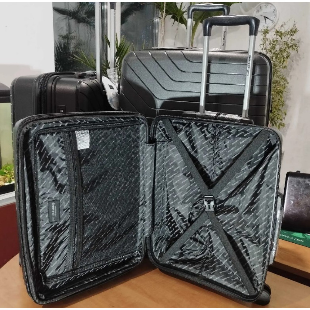 Чемодан Swissbrand Eden (S) Black (SWB_LHEDE001S) (DAS302503)
