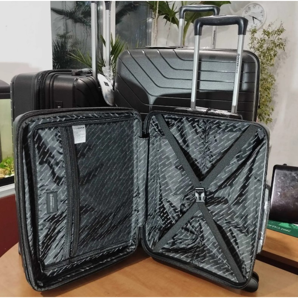 Валіза Swissbrand Eden (L) Black (SWB_LHEDE001L) (DAS302505)