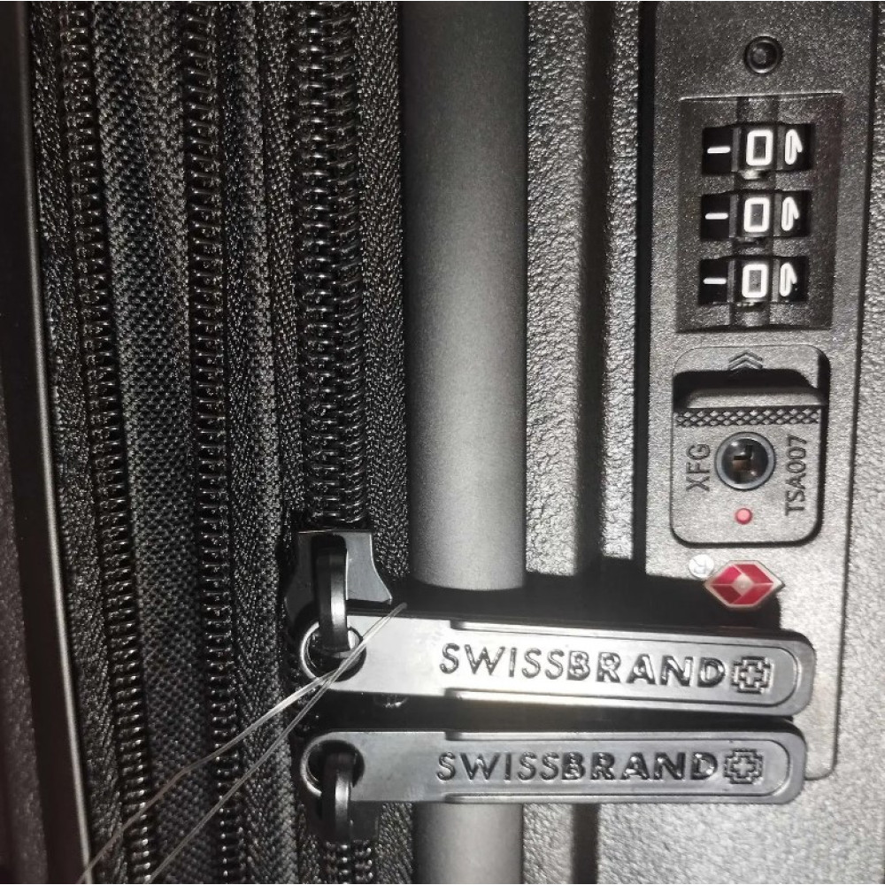 Валіза Swissbrand Eden (L) Black (SWB_LHEDE001L) (DAS302505)