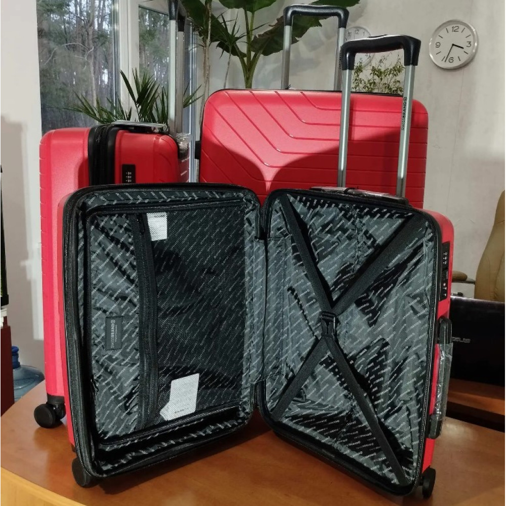 Валіза Swissbrand Eden (L) Red (SWB_LHEDE201L) (DAS302517)
