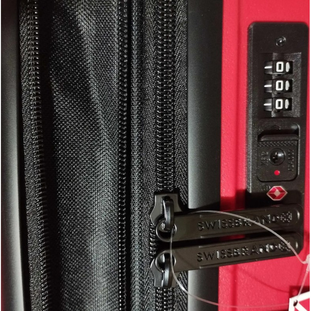 Валіза Swissbrand Eden (L) Red (SWB_LHEDE201L) (DAS302517)