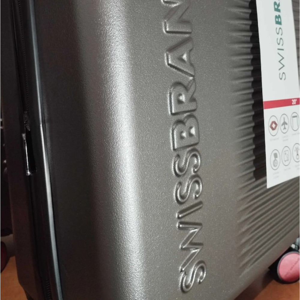 Валіза Swissbrand Enstone (S) Grey (SWB_LHENS801S) (DAS302521)