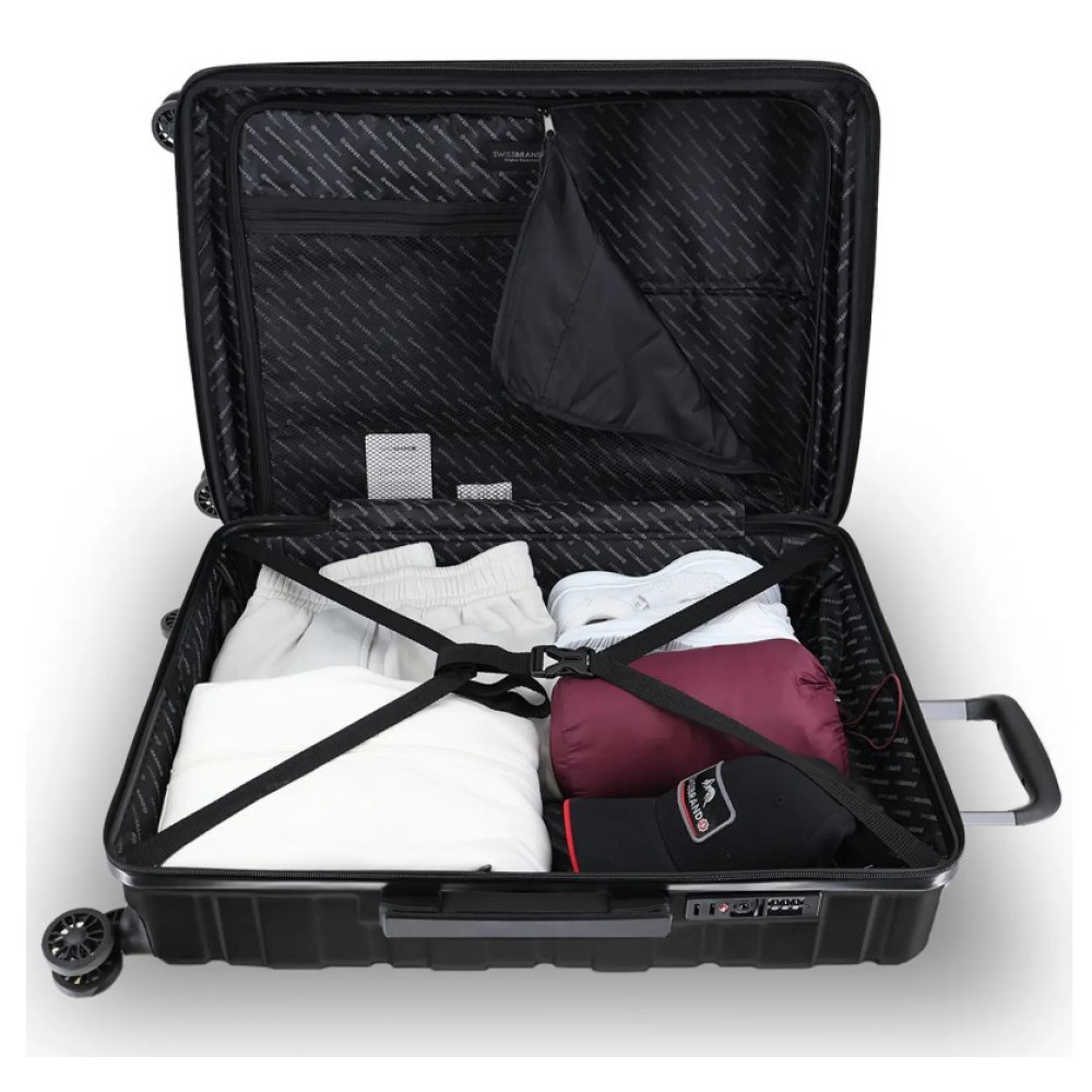 Валіза Swissbrand Freya (M) Black (SWB_LHFRE001M) (DAS302525)