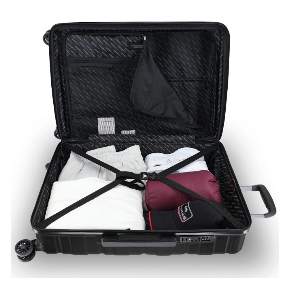 Валіза Swissbrand Freya (L) Black (SWB_LHFRE001L) (DAS302526)