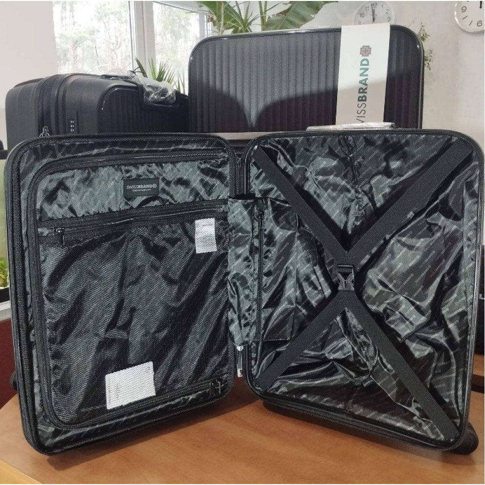 Валіза Swissbrand Malden (L) Black (SWB_LHMAL001L) (DAS302535)