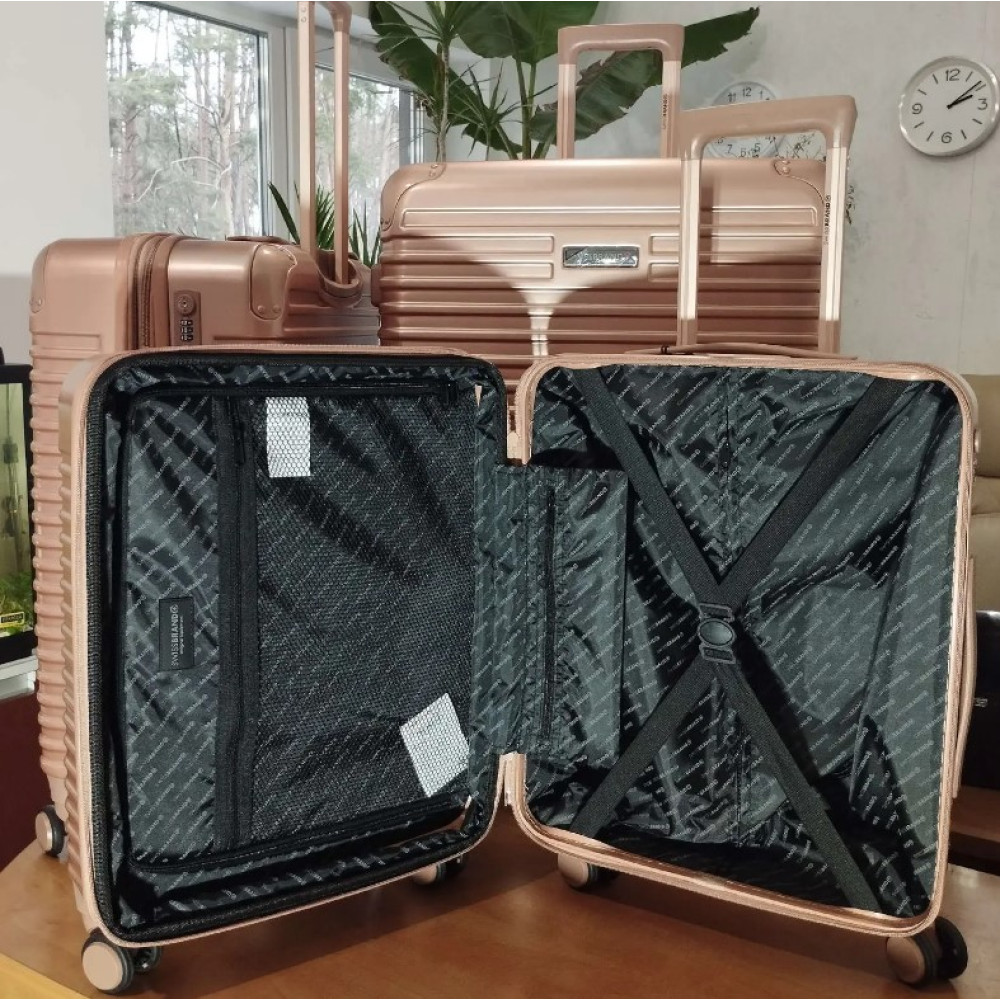 Валіза Swissbrand Rome (L) Rose Gold (SWB_LHROM003L) (DAS302562)