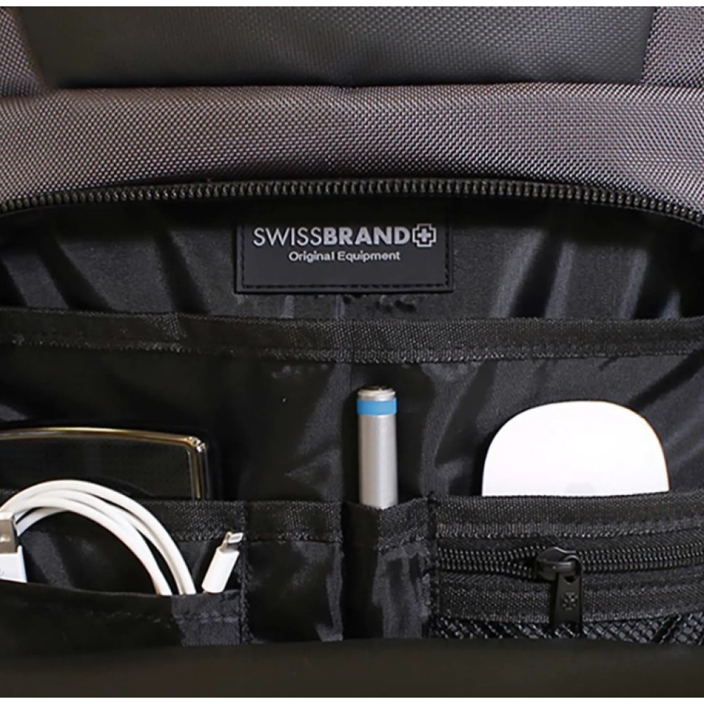 Сумка-рюкзак Swissbrand Houston 21 Grey (SWB_BL21HOU603U)