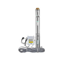 Насос свердловинний відцентровий Taifu 4STM 2/7+25M Н=49 м, Q=3,3 м3, P=250 Вт, кабель 25 м +пульт (TF3380)