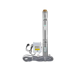 Насос свердловинний відцентровий Taifu 4STM 2/37+50M Н=260 м, Q=3,3 м3, P=2200 Вт, кабель 50 м +пульт (TF3388)