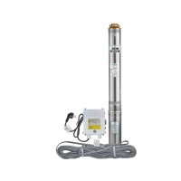 Скважинный насос центробежный Taifu 4STM 4/6+20M Н=44 м, Q=6 м3, P=370 Вт, кабель 20 м +пульт (TF3389)