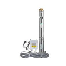 Насос свердловинний відцентровий Taifu 4STM 8/12+45M Н=76 м, Q=10,8 м3, P=1500 Вт, кабель 45 м +пульт (TF3400)