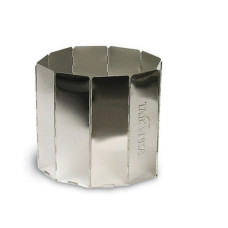 Защита от ветра для горелки Tatonka Faltwindschutz 10tlg Silver