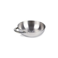 Миска з ручкою Tatonka Bowl With Grip S Silver