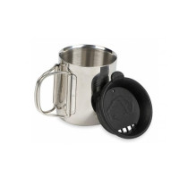 Термокухоль з кришкою Tatonka Thermo Delux 300 Silver/Black