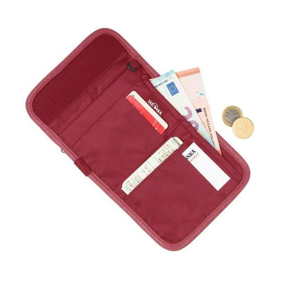 Гаманець Tatonka Money Box Bordeaux Red