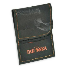 Кошелек Tatonka HY Neck Wallet Black/Orange